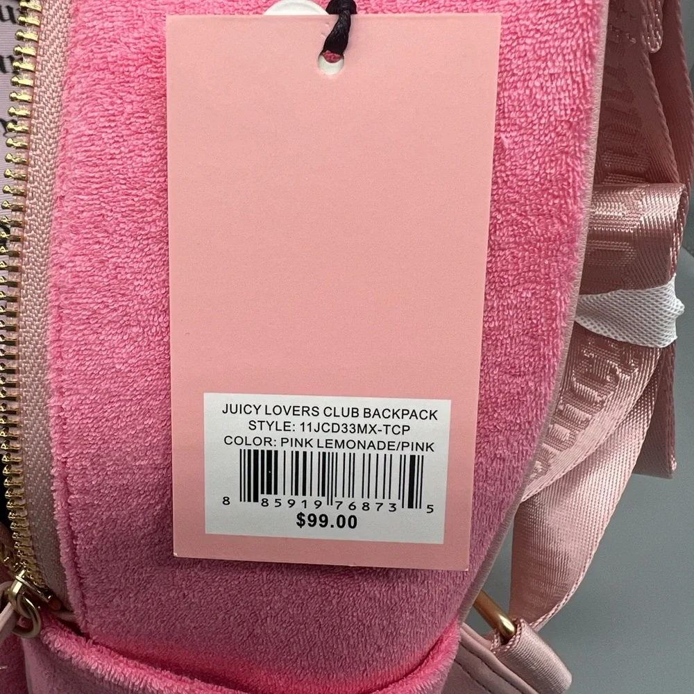 Juicy couture juicy lovers club backpack